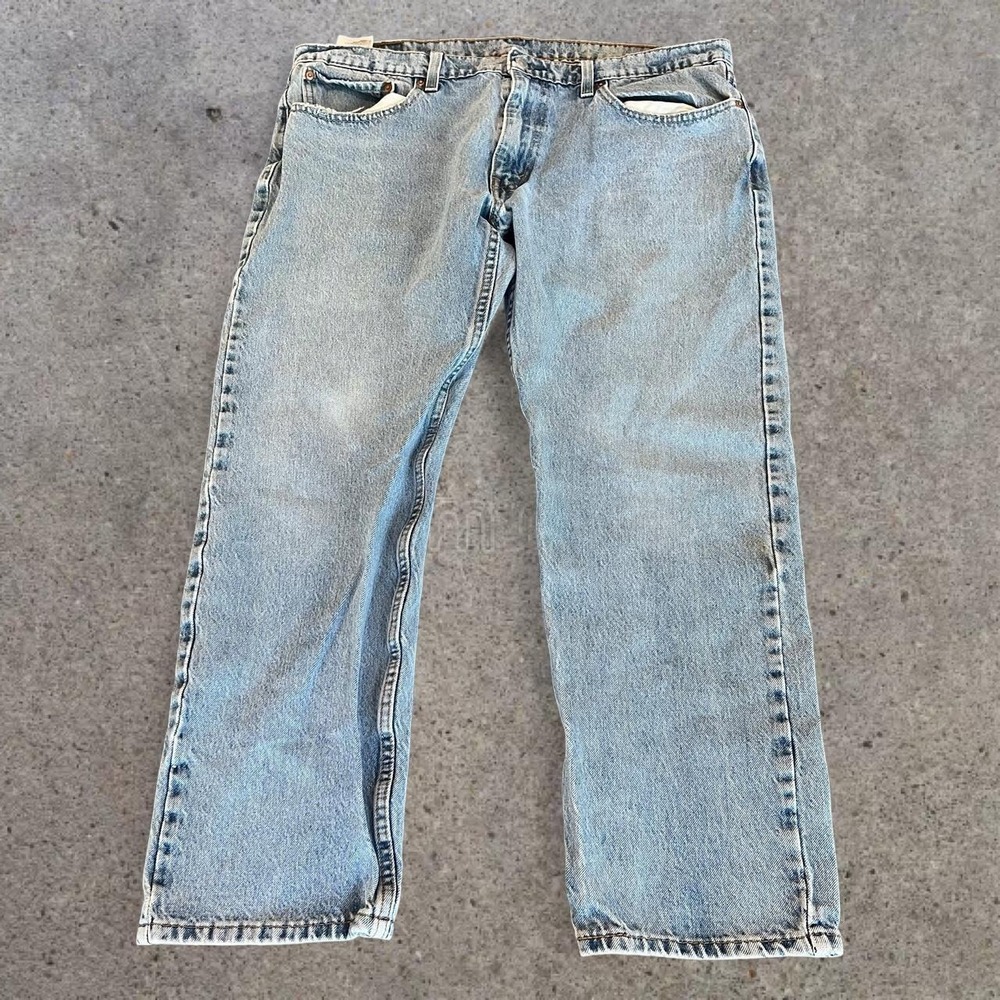 Vintage Style‎ Levi's 502 Men's Jeans W36 L30 Ripped Crotch Shabby Skater